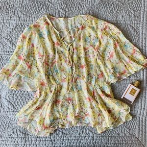 Zara Floral Blouse
